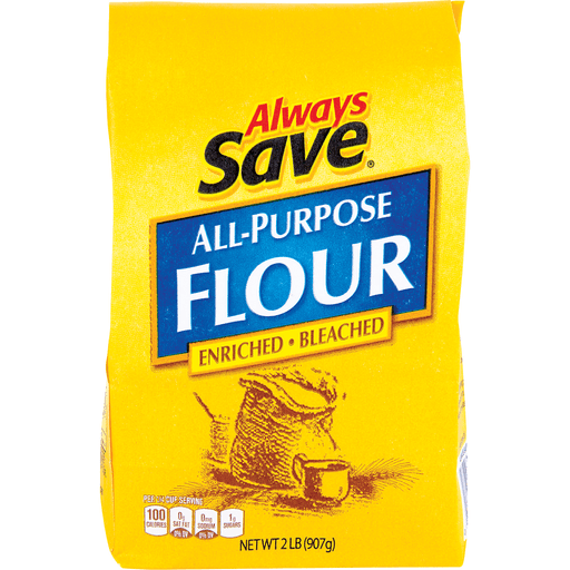 slide 1 of 1, Always Save All-Purpose Flour, 2 lb