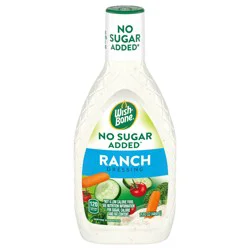 Wish-Bone No Sugar Added Ranch Salad Dressing, 15 fl oz.
