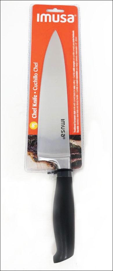 slide 1 of 1, IMUSA Grmt 8In Chef Knife, 1 ct