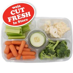 Weis Fresh Cut Medium Compartment Tray