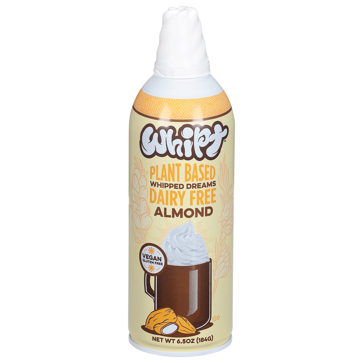 slide 1 of 13, Whipt Plant Based Dairy Free Almond Whipped Dreams 6.5 oz, 6.5 oz