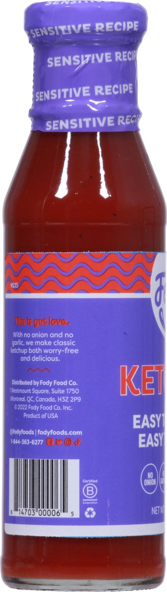 slide 3 of 9, Fody Ketchup, 11.7 oz