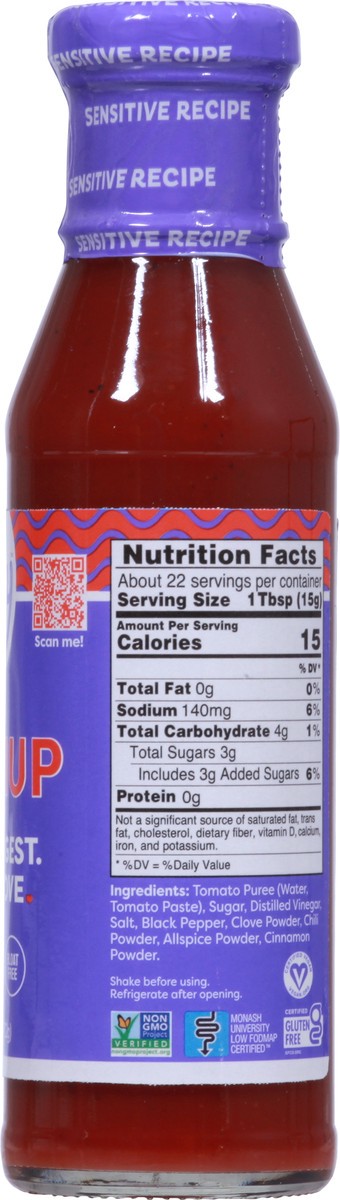 slide 2 of 9, Fody Ketchup, 11.7 oz