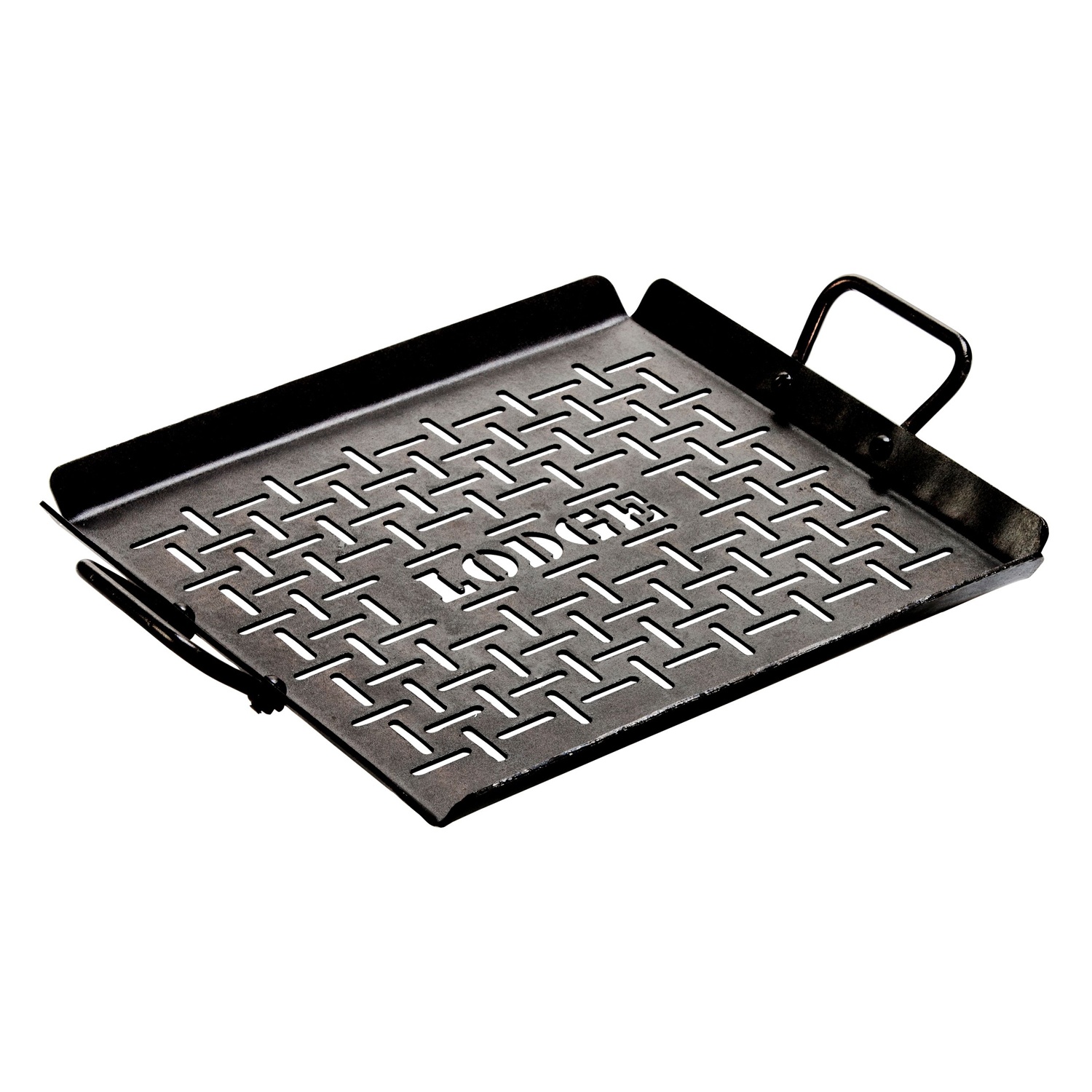 slide 1 of 1, Lodge Seasoned Steel Grill Pan, 1 ct