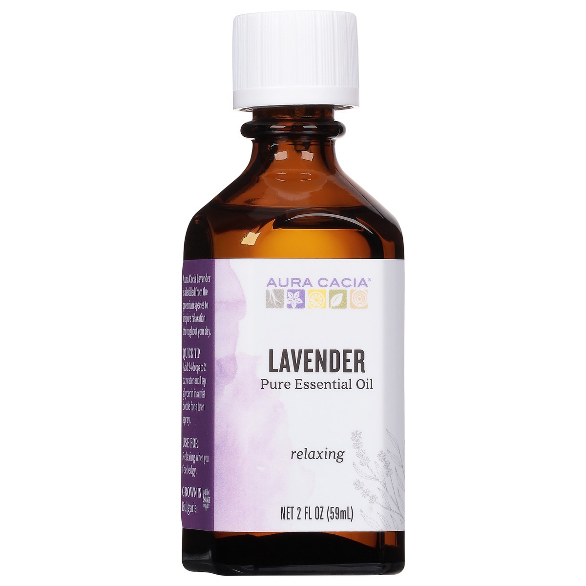 slide 2 of 9, Aura Cacia Lavender Essential Oil, 2 oz