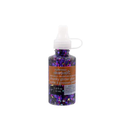 slide 1 of 2, 1.8oz. Purple Chunky Glitter Glue By Creatology, 1.8 oz