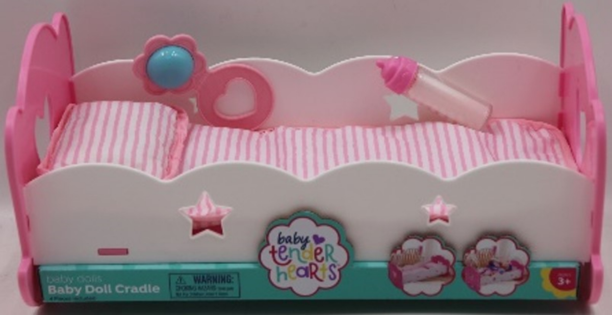 slide 1 of 1, Baby Tender Hearts BTH BABY CRIB, 1 ct