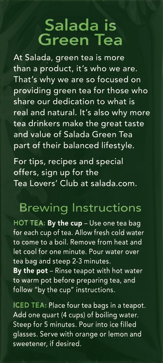 slide 3 of 5, Salada Tea Green Tea 20 ea, 20 ct