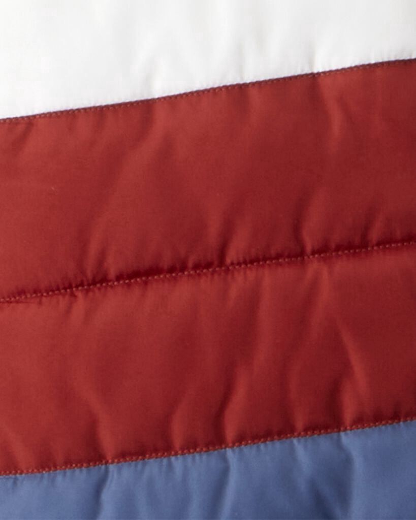 slide 2 of 6, Oshkosh Boys 2-Piece Color Block Hooded Snowsuit Jacket & Bib Set Multi 8, 2 pc