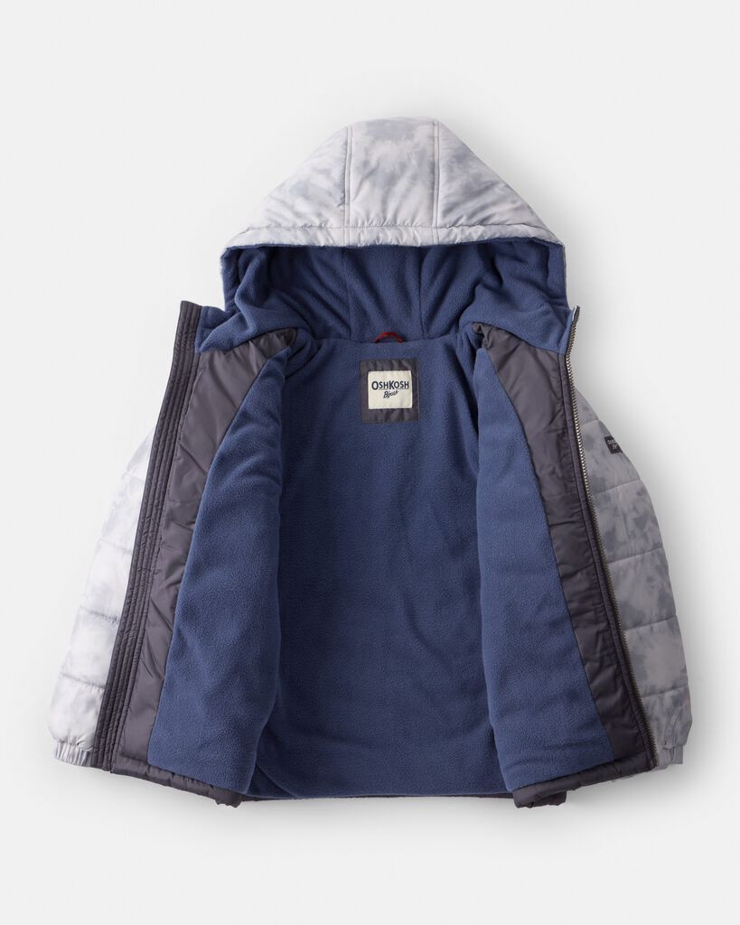 slide 5 of 6, Oshkosh Boys 2-Piece Color Block Hooded Snowsuit Jacket & Bib Set Multi 8, 2 pc