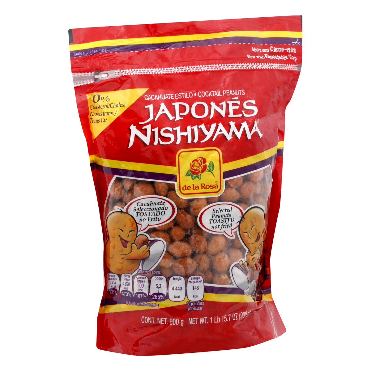 slide 10 of 13, De la Rosa Japones Nishiyama Cocktail Peanuts 15.7 oz, 15.7 oz