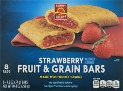 Sunny Select , Strawberry Fruit & Grain Bars
