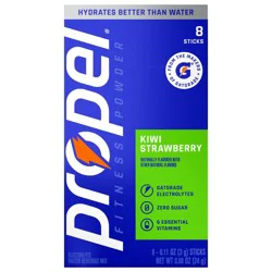 Propel Fitness Powder Electrolyte Stick Packs - Kiwi Strawberry