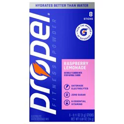 Propel Fitness Powder Electrolyte Stick Packs - Raspberry Lemonade