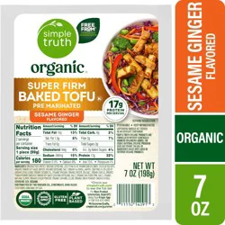 Simple Truth Organic Super Firm Sesame Ginger Baked Tofu