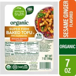 Simple Truth Organic Super Firm Sesame Ginger Baked Tofu