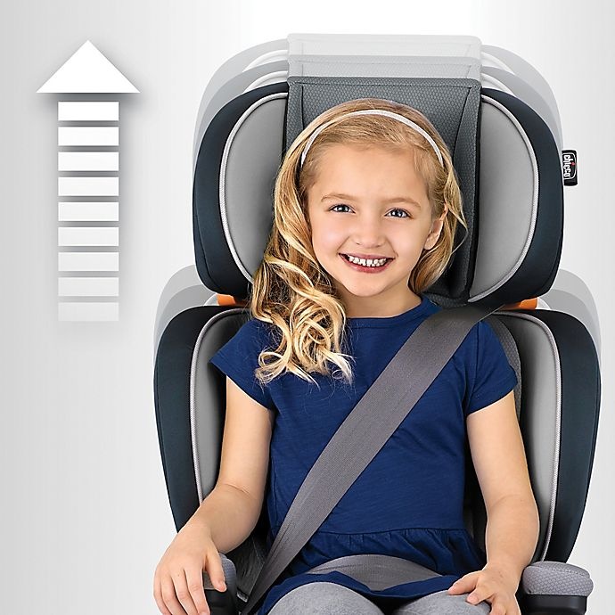 slide 2 of 5, Chicco KidFit Zip Air 2-in-1 Belt Positioning Booster Seat - Atmos, 1 ct