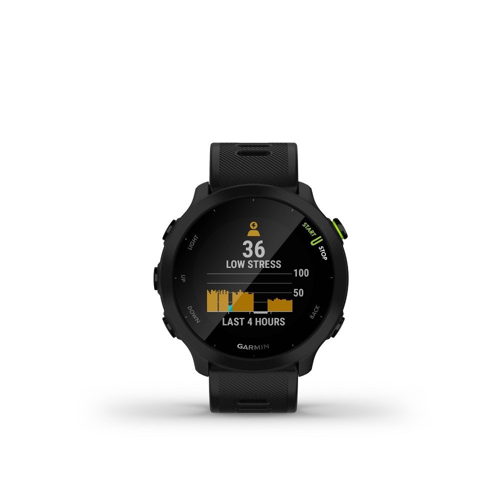 slide 3 of 7, Garmin Forerunner 55 GPS Running Smartwatch - Black, 1 ct
