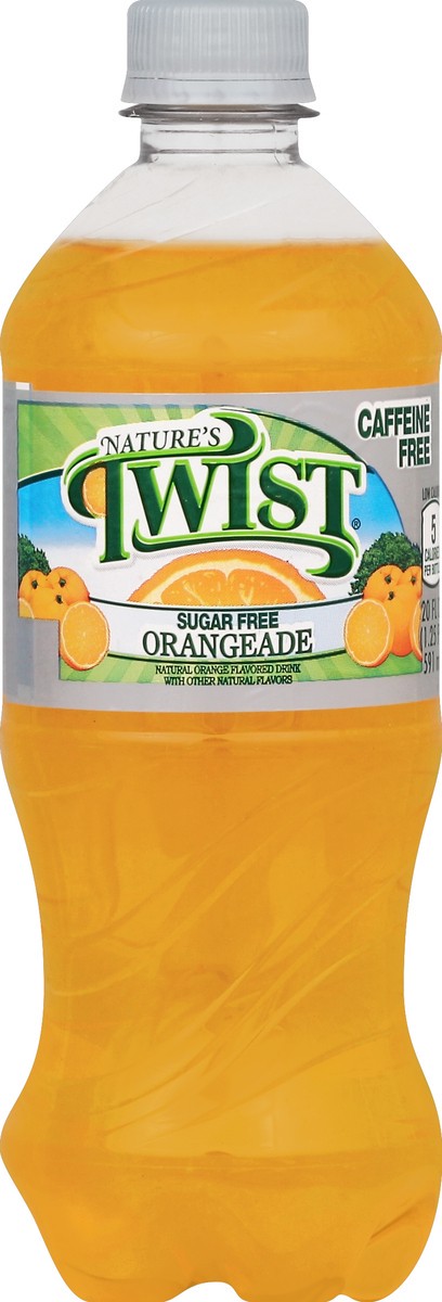 slide 2 of 4, Nature's Twist SF Orangeade - 20 oz, 20 oz