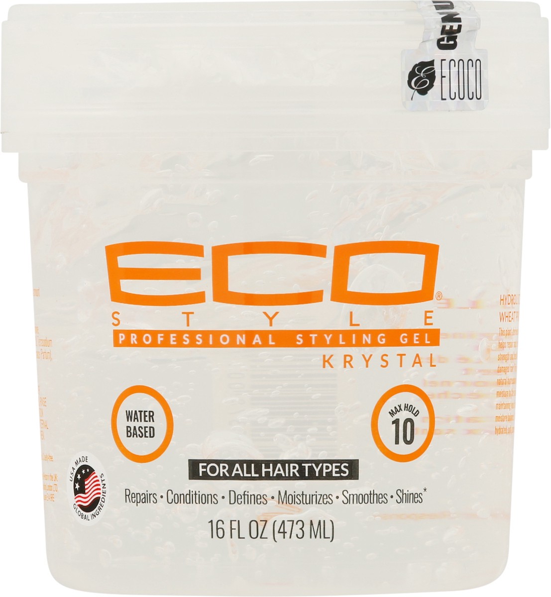 slide 6 of 9, Eco Styler Ecoco Style Gel Clear, 16 oz