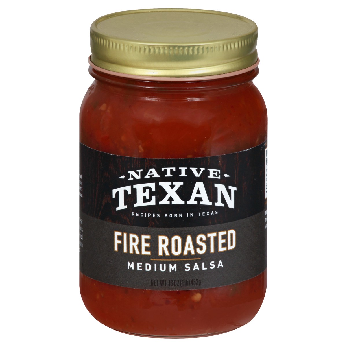 slide 9 of 13, Native Texan Fire Roasted Medium Salsa 16 oz, 16 oz