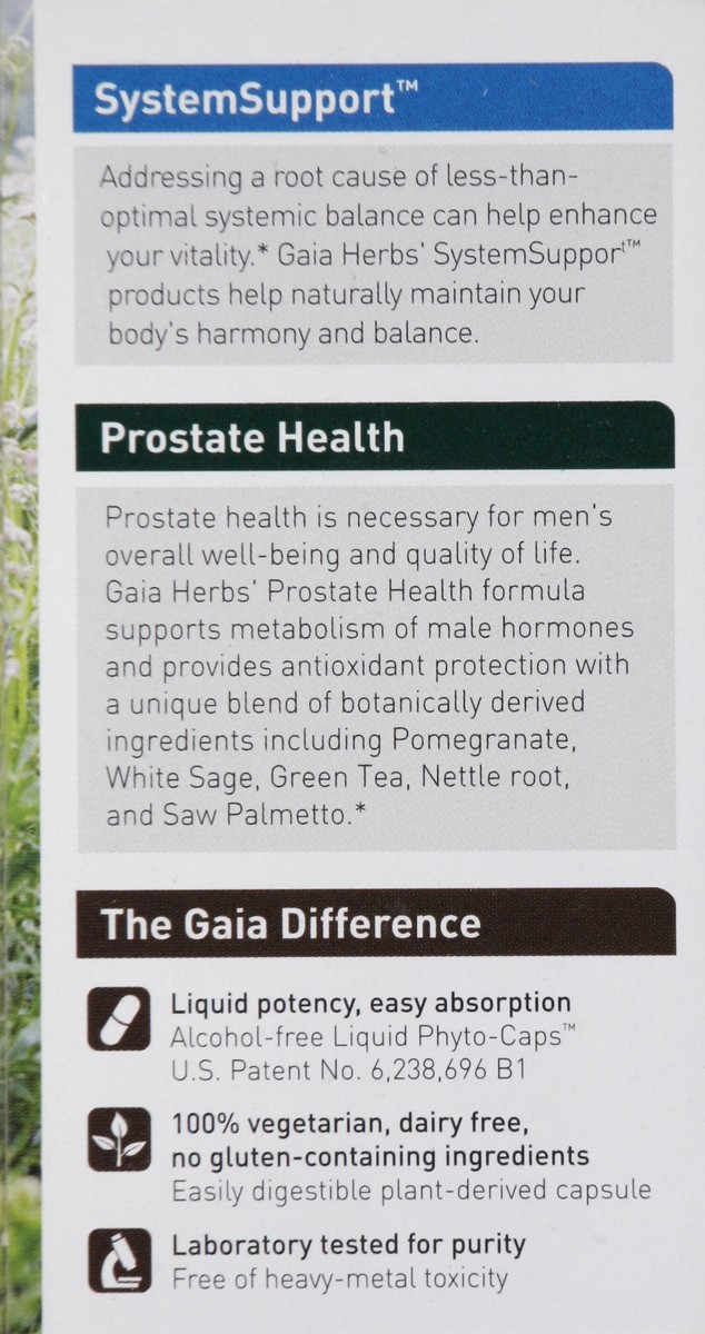 slide 2 of 4, Gaia Prostate Health 60 ea, 60 ct