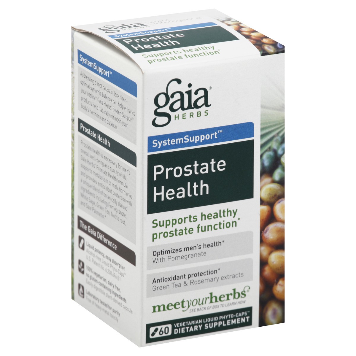 slide 3 of 4, Gaia Prostate Health 60 ea, 60 ct