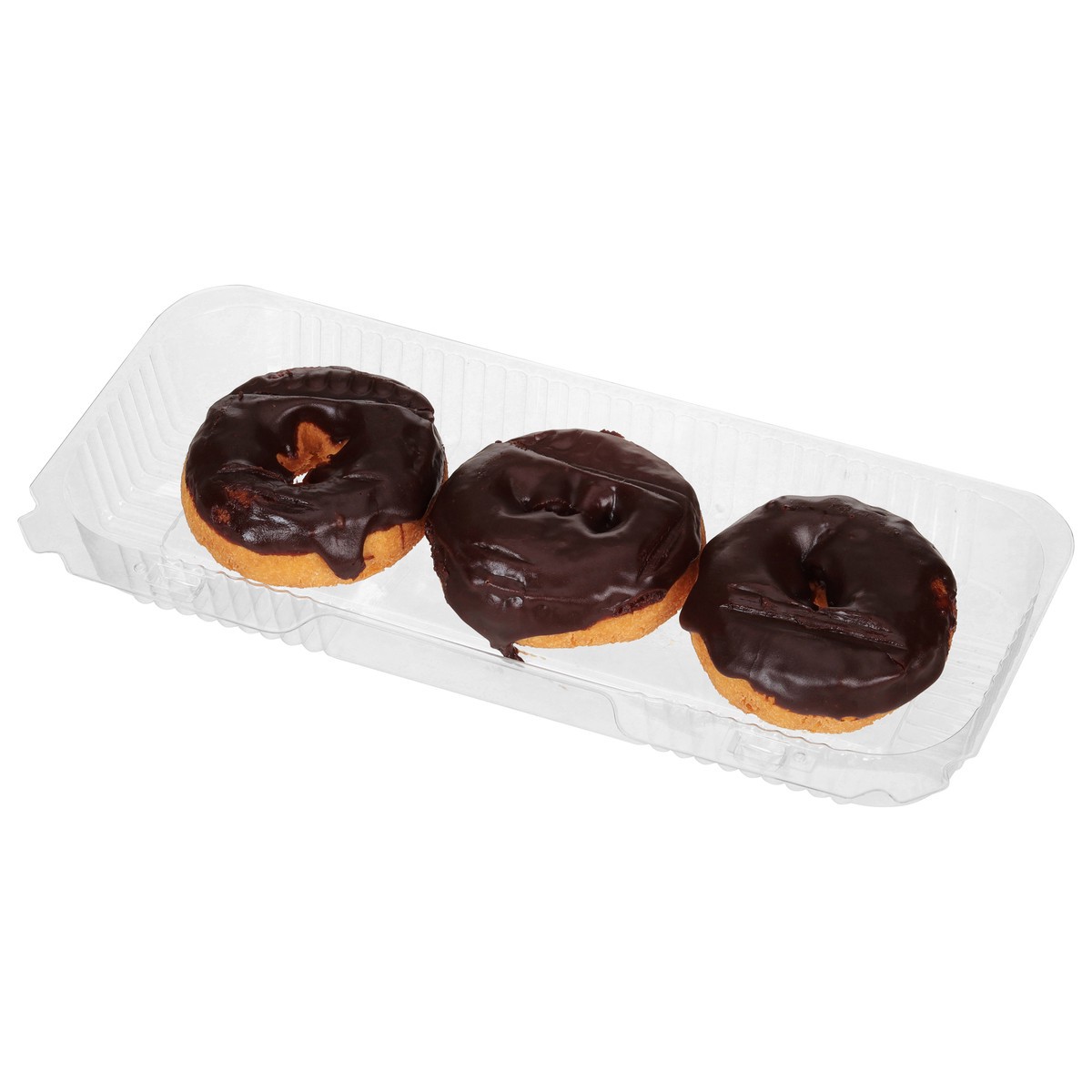 slide 8 of 14, Lunds & Byerlys Chocolate Iced Cake Donuts 3 ea, 1 ct