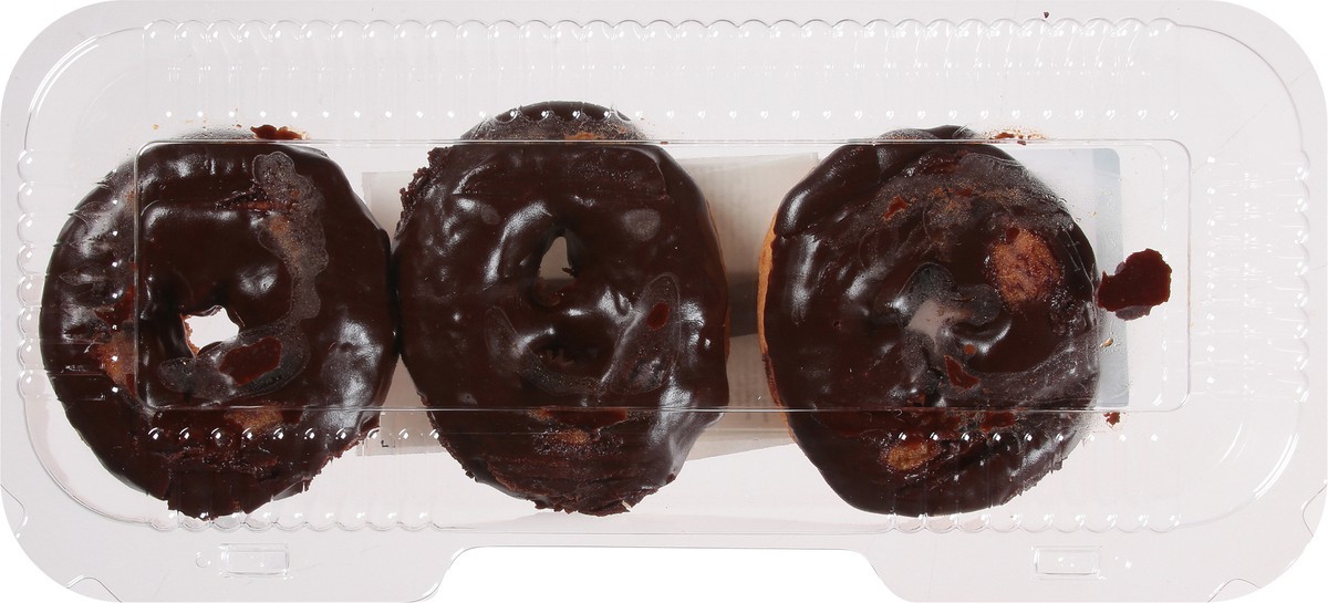 slide 14 of 14, Lunds & Byerlys Chocolate Iced Cake Donuts 3 ea, 1 ct
