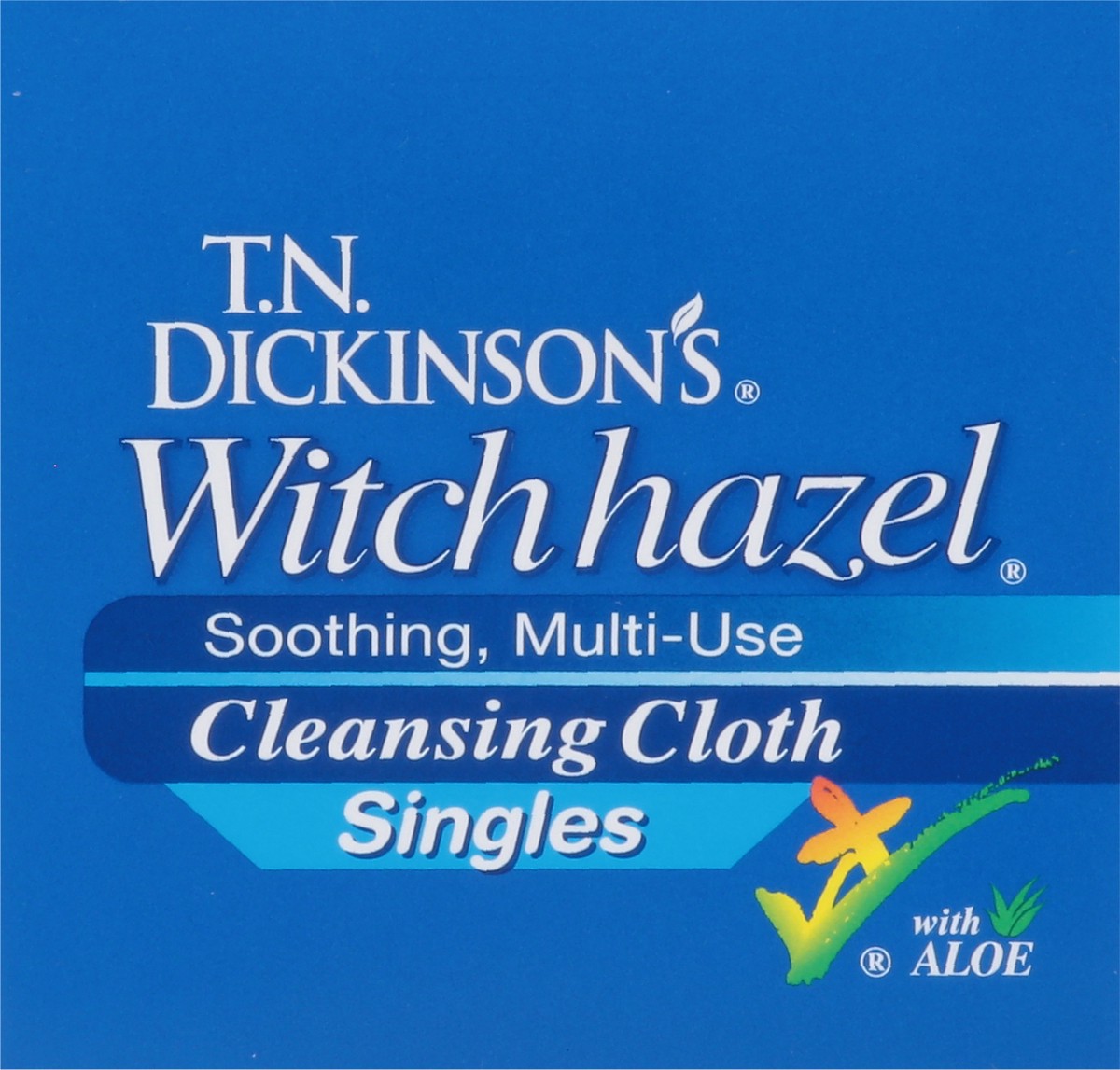 slide 6 of 10, T.N. Dickinson's Singles Multi-Use Soothing Witch Hazel Cleansing Cloth with Aloe 14 ea, 1 ct