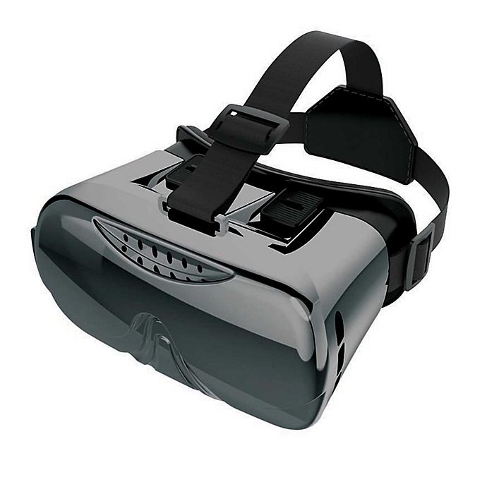 slide 1 of 2, Hype Virtual Reality Headset - Metallic Black, 1 ct