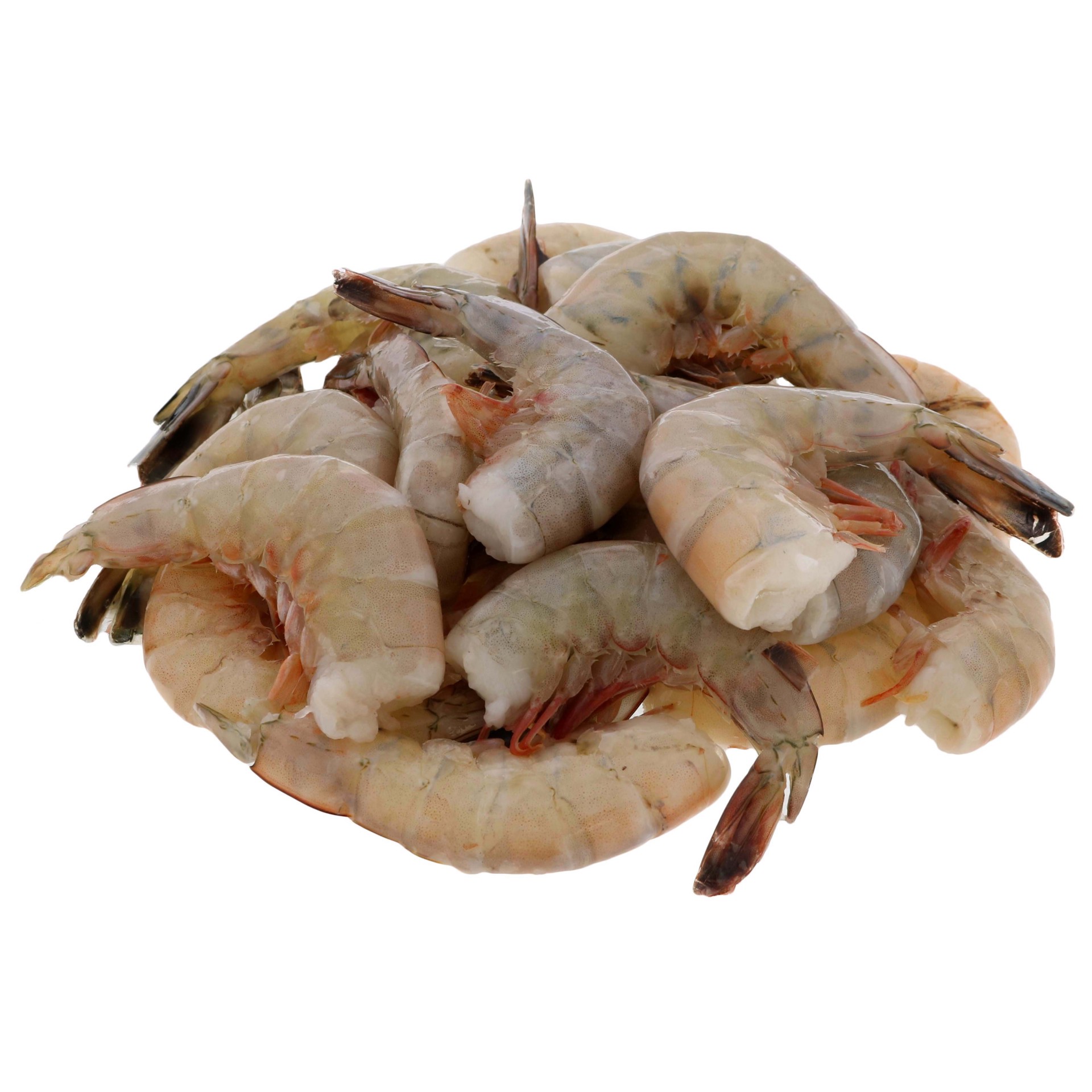 slide 1 of 1, Fish Market Wild Jumbo Gulf White Shrimp, per lb