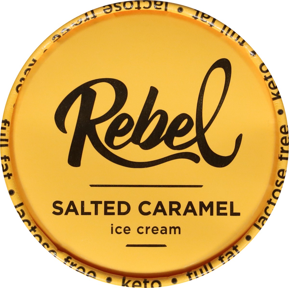 slide 6 of 9, Rebel Salted Caramel Ice Cream 1 pt, 1 pint