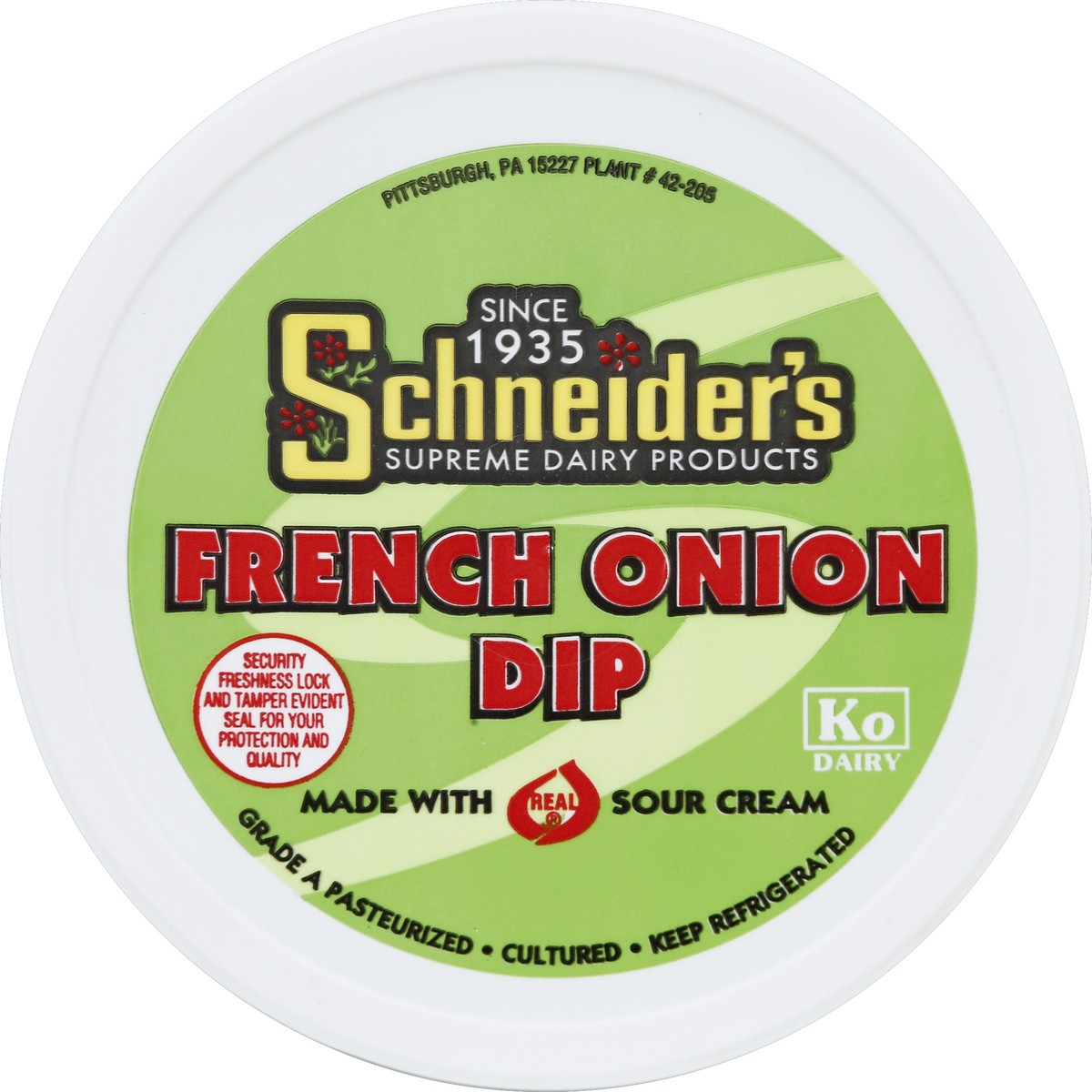 slide 2 of 4, DAIRY - NO BRAND Schneiders French Onion Dip, 1 ct