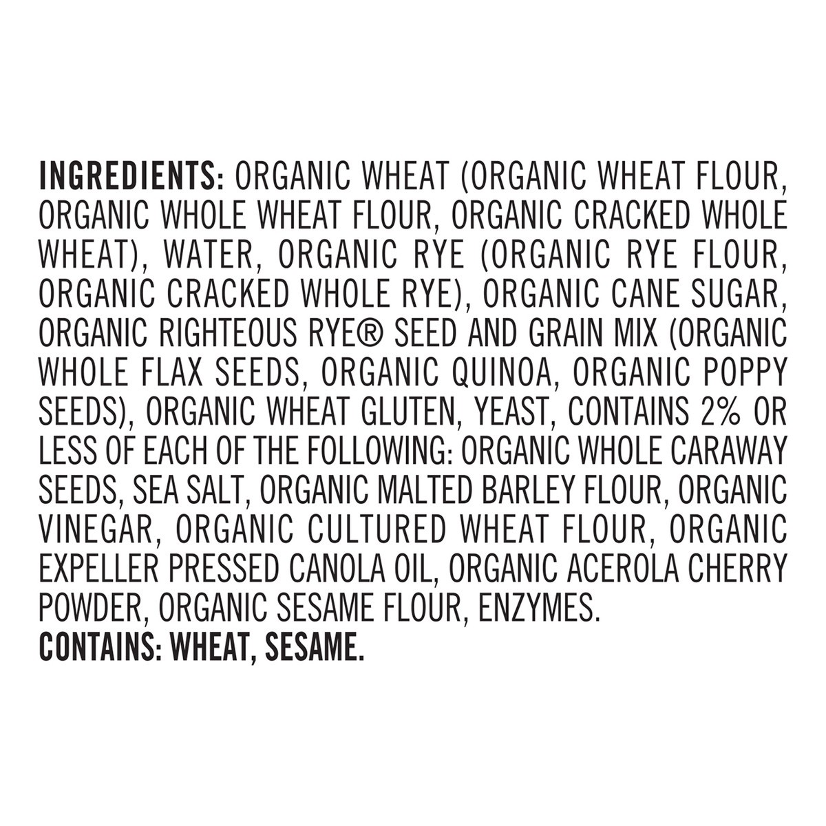 slide 6 of 12, Dave's Killer Bread Righteous Rye Bread, Organic Rye Bread, 27 oz Loaf, 27 oz