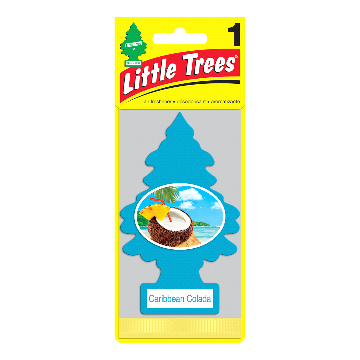 slide 1 of 1, Little Trees Caribbean Colada, 1 ct