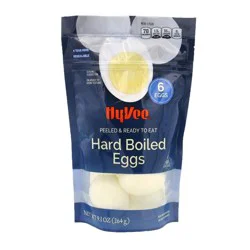 Hy-Vee Eggs Hard Cooked 6ct