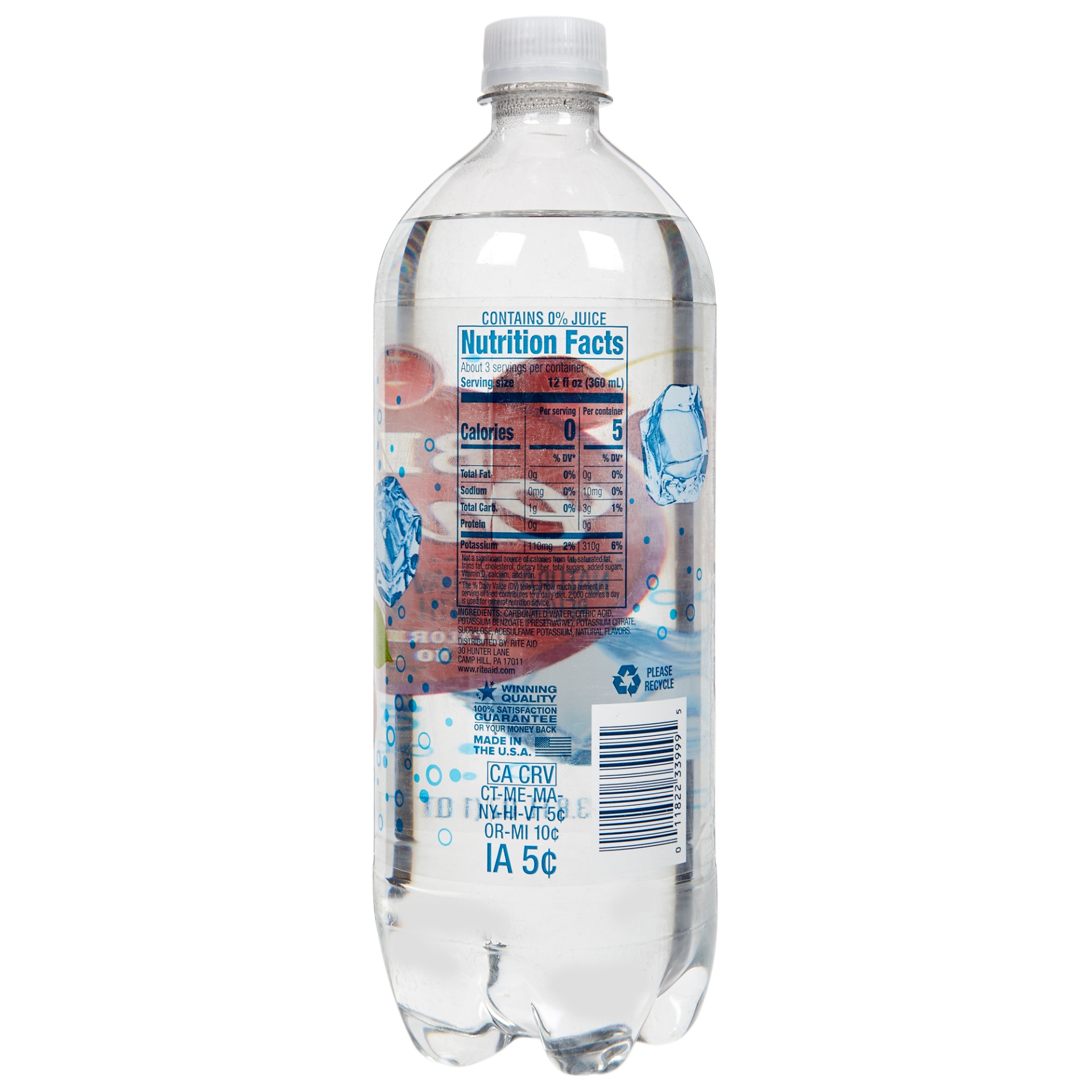 slide 2 of 2, Big Win Sparkling Water, Black Cherry, 33.8 fl oz