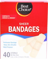 Best Choice Sheer Bandages All One Size