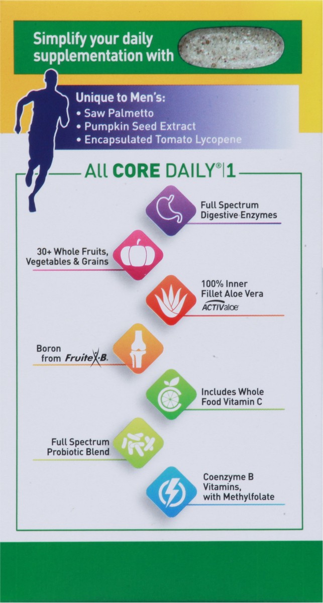 slide 9 of 9, Country Life Core Daily-1 Men's Multivitamin Tablets, 60 ct