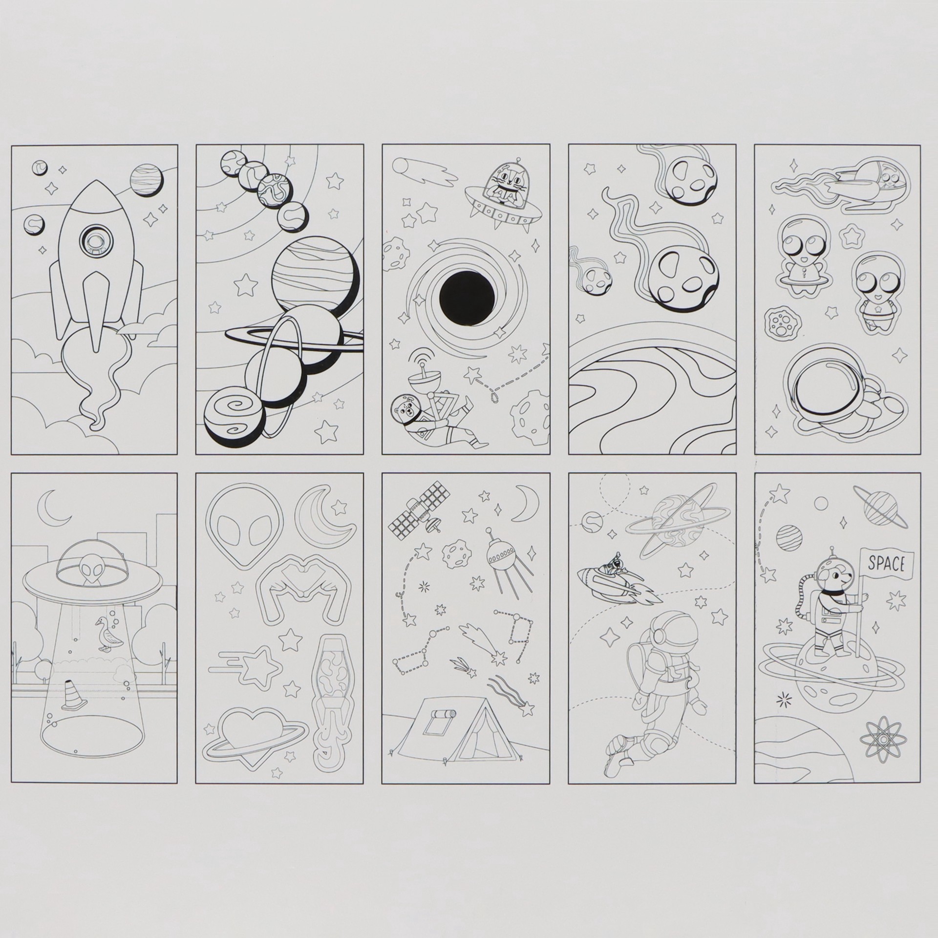 slide 3 of 4, Space Watercolor Kit By Creatology, 6.18 in x 8.97 in