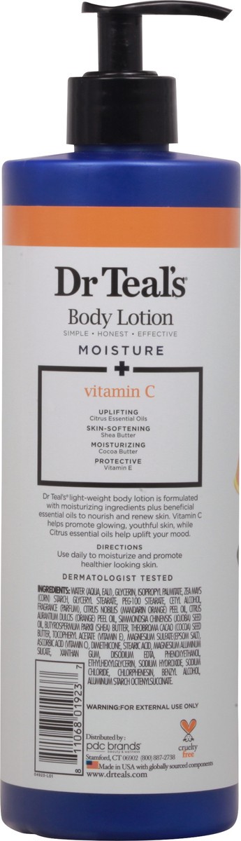 slide 9 of 13, Dr. Teal's Moisture + Radiant Citrus Body Lotion 18 fl oz, 18 fl oz