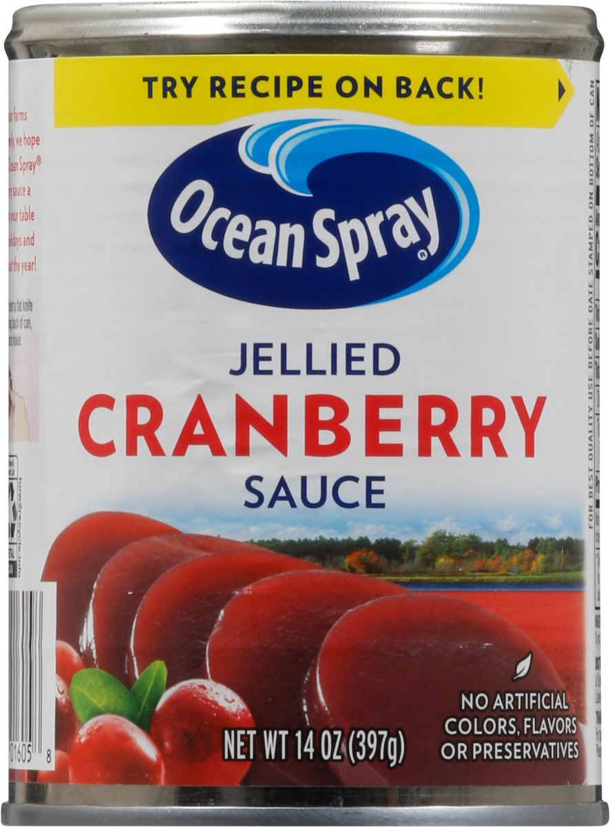 slide 6 of 9, Ocean Spray Jellied Cranberry Sauce 14 oz, 14 oz