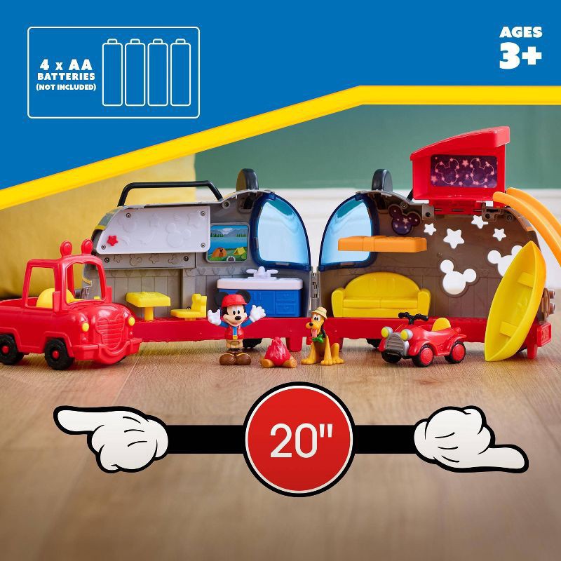 slide 6 of 6, Mickey Mouse Outdoor Adventure Camper, 1 ct