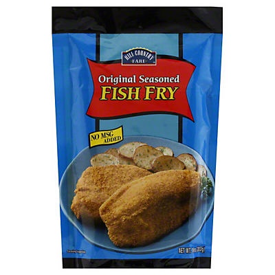 slide 1 of 1, Hill Country Fare Original Seasoned Fish Fry, 10 oz