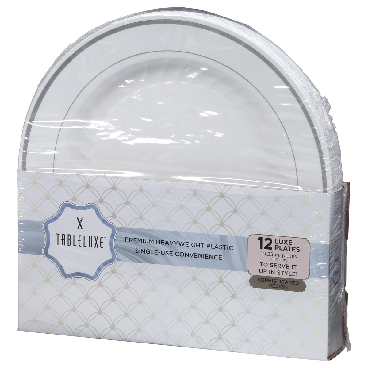 slide 5 of 11, Tableluxe Luxe Plates 12 ea, 12 ct