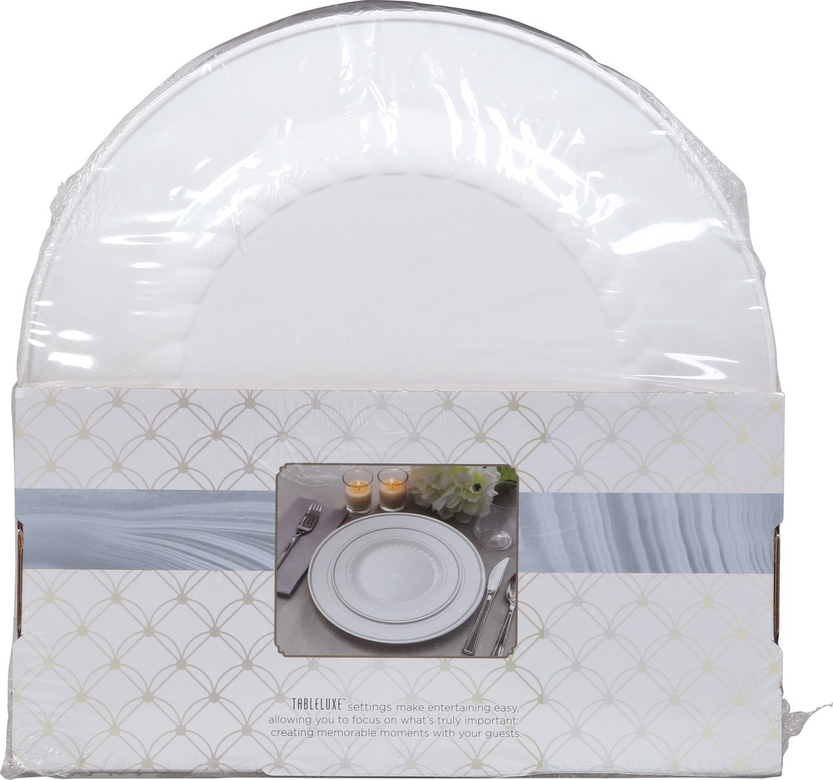 slide 2 of 11, Tableluxe Luxe Plates 12 ea, 12 ct