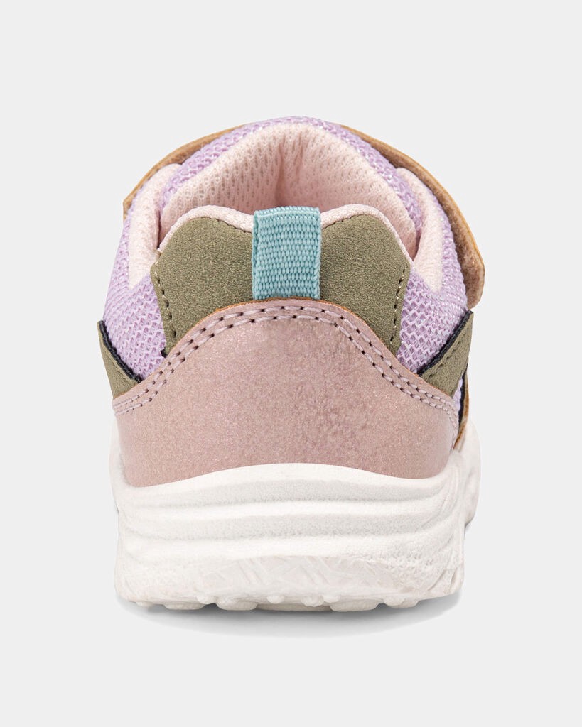 slide 2 of 6, Carter's Baby Girl Every Step® First Walker Casual Shoes Multi 3, 1 ct