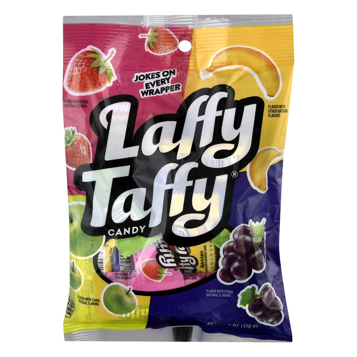 slide 12 of 13, Laffy Taffy Bars Mini 6 oz, 6 oz