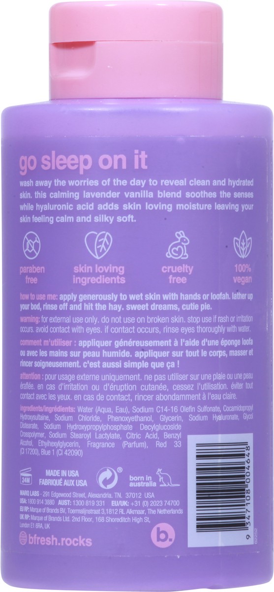 slide 6 of 12, b.fresh Calming Sweet Dreamz Body Wash with Hyaluronic Acid 16 fl oz, 1 ct